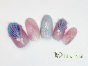 エリクサーネイル 渋谷(Elixir Nail)/定額bカジュアル/クーポン使用