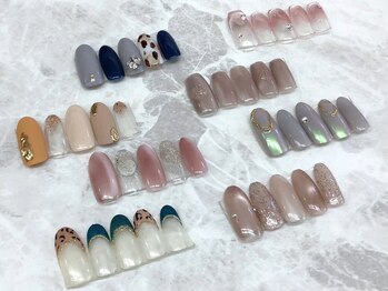 ノエル(NOEL)の写真/スタッフ厳選★【限定トレンドデザイン ¥5500】シンプルだけど他と一味違うネイルを求めている方に◎