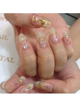 クリスタルネイル ボンベルタ橘店(CRYSTAL NAIL)/アートネイル