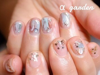 ネイルサロン アルファガーデン 町田本店(α garden)/10本アートコース●オフ込み3ｈ