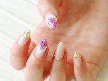 ソウ 難波店 nail salon Sou/ニュアンスnail