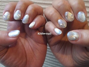 ケイアイエムネイル(KIM nail)/偏光マグネット×水滴
