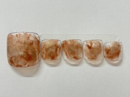 フットうるツヤニュアンスネイル