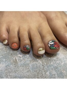 スタイルージュ(Style Rouge)/フット アートネイル 持ち込み