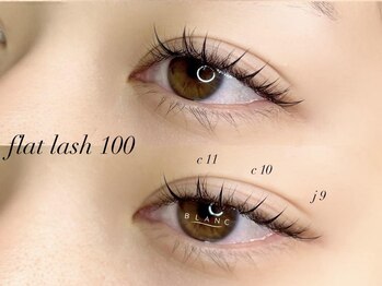 アイラッシュサロン ブラン 明石ビブレ店(Eyelash Salon Blanc)/マツエク/フラットラッシュ100本