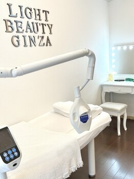 ライトビューティー 銀座店(LightBeauty)の写真/【駅徒歩1分☆通い易さ抜群のセルフホワイトニング♪】最先端のジェルで最高級の白さへ大変身♪学割U24も◎