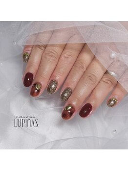 ルピナス(LUPINAS)/べっ甲ネイル!