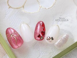 バレンタインネイルデザイン