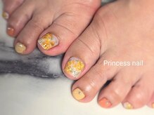 プリンセスネイル(Princess nail)/ミモザフット　10,300
