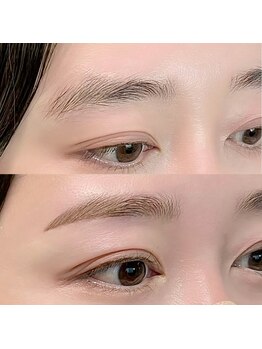 アナナアイラッシュ 川口店(Ananas eyelash)の写真/初めての方にも！肌優【低温WAX】メイクレクチャー有◎お顔に馴染むアイブロウをご提案します♪