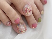 アールネイル(r.nail)/押し花。