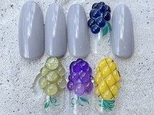 フリークネイル(FREAK Nail)/夏人気フルーツぷっくり ¥12000