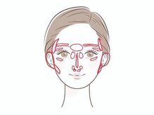 サロン ド ベルポ 高崎上並榎店(salon de bellpo.)/ポイント脱毛の施術可能範囲