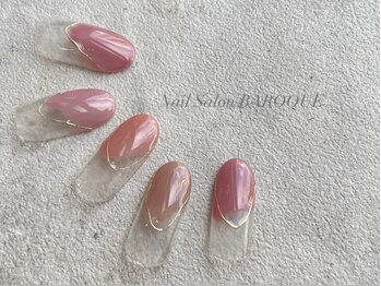 ネイルサロン バロック(Nail Salon BAROQUE)/塗りかけネイルデザイン