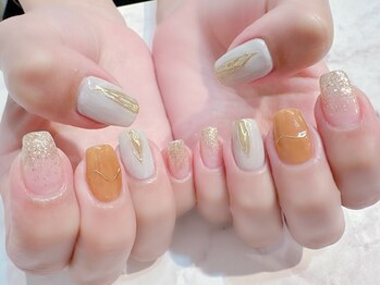 ラルネイル 大宮(Lull. nail)/＃ニュアンス＃カジュアル