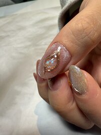 オパール風モチーフデザイン