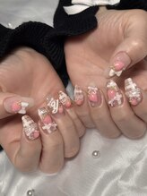 ポポ 上通り店(POPO)/*. spring nail .*