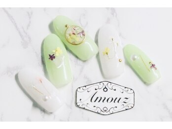 アモウズ(Amouz)/【テーマ:押し花】2