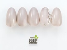 ピッピ 桜新町店(peep PEEP)/ワンカラー+選べる1本アート