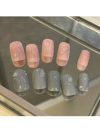 水滴ネイル