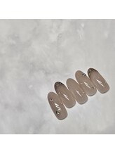 Mネイルアンドカフェ シェレステ/シンプルキラキラ