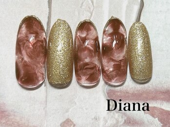 ディアナ ひたちなか高場店(DIANA)/定額ネイル 7700円 A-147