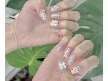 カオネイル 新宿店(KAONAIL)/ドットとパーツコラボ