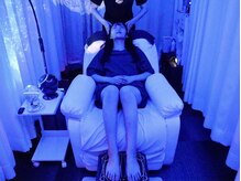 ルナスパ柏の雰囲気（”プラネタリウム空間”で受ける極上の足つぼ×ドライヘッドスパ）