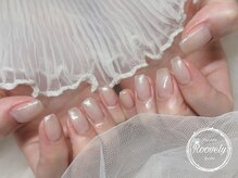 ルブリー(roovely)/ラメグラデーションネイル