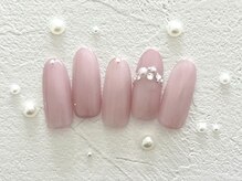 プティ アイビューティ 北浜店(peTiT eyebeauty)/シンプル　オフィスネイル　