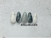 ブルームーン(bluemoon)/モノトーンニュアンスネイル