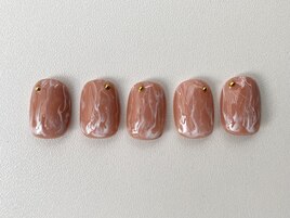ニュアンスネイル　春ネイル