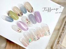 ネイルサロンアンドスクール ティファニー 石岡店の雰囲気(400種類以上の定額デザイン♪季節感のあるネイルが人気☆)