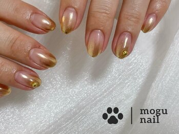 モグネイル(Mogunail)/11.12月A/ミラーグラデーション