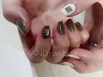 アンドネイル ビューティー(AND nail,beauty)/冬ネイル/ワンカラー/藤沢