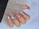 ビジューロングネイル