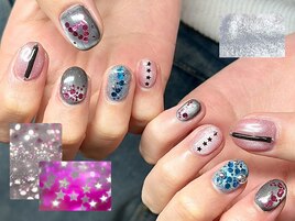 推し活！ブルべ個性派ネイル☆