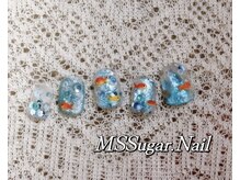 ミスシュガーネイル(MS Sugar Nail)/金魚ネイル