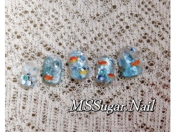 ミスシュガーネイル(MS Sugar Nail)/金魚ネイル
