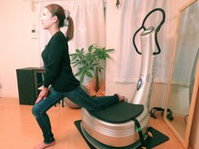 サロンド アビアン/パワープレートでストレッチ