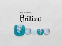 ネイルアンドまつげエクステのお店 ブリリアント 草加(Brilliant)/Foot 　定額11000円コース