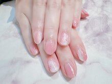 ラルネイル 大宮(Lull. nail)/＃フラワー＃塗りかけ