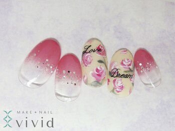 メイクプラスネイル ヴィヴィッド(MAKE+NAIL vivid)/*冬ブライダルネイル*