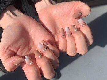 ニコル(NICOLU)の写真/パラジェルの取り扱い◎上品なシンプルデザインで指先を見るたび心が弾む♪初めての方にもおすすめ♪