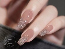 ティオン 武蔵小杉店(Tion)/オンブレフレンチ・冬ネイル