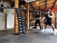 パーソナルトレーニングスタジオ シンプル(Personal Training Studio SIMPLE)の雰囲気（様々なトレーニングができ、飽きない環境で続けられます◎）