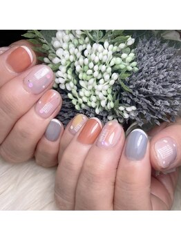 アオマリー(Aomalie)/初秋カラーネイル　¥14,410