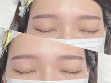 アイブロウ&まつげパーマ mi-Re【ミーレ】【3/20オープン（予定）】/細め×ストレート