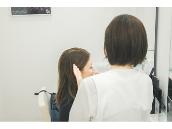 ポーラ ザ ビューティ 下関駅前店(POLA THE BEAUTY)/月イチ肌診断の様子