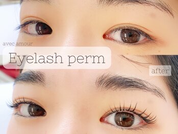 アヴェックアムール 豊田(avec amour)/U24学割まつ毛パーマ